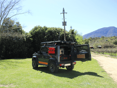 Alu-Cab Jimny napellenző