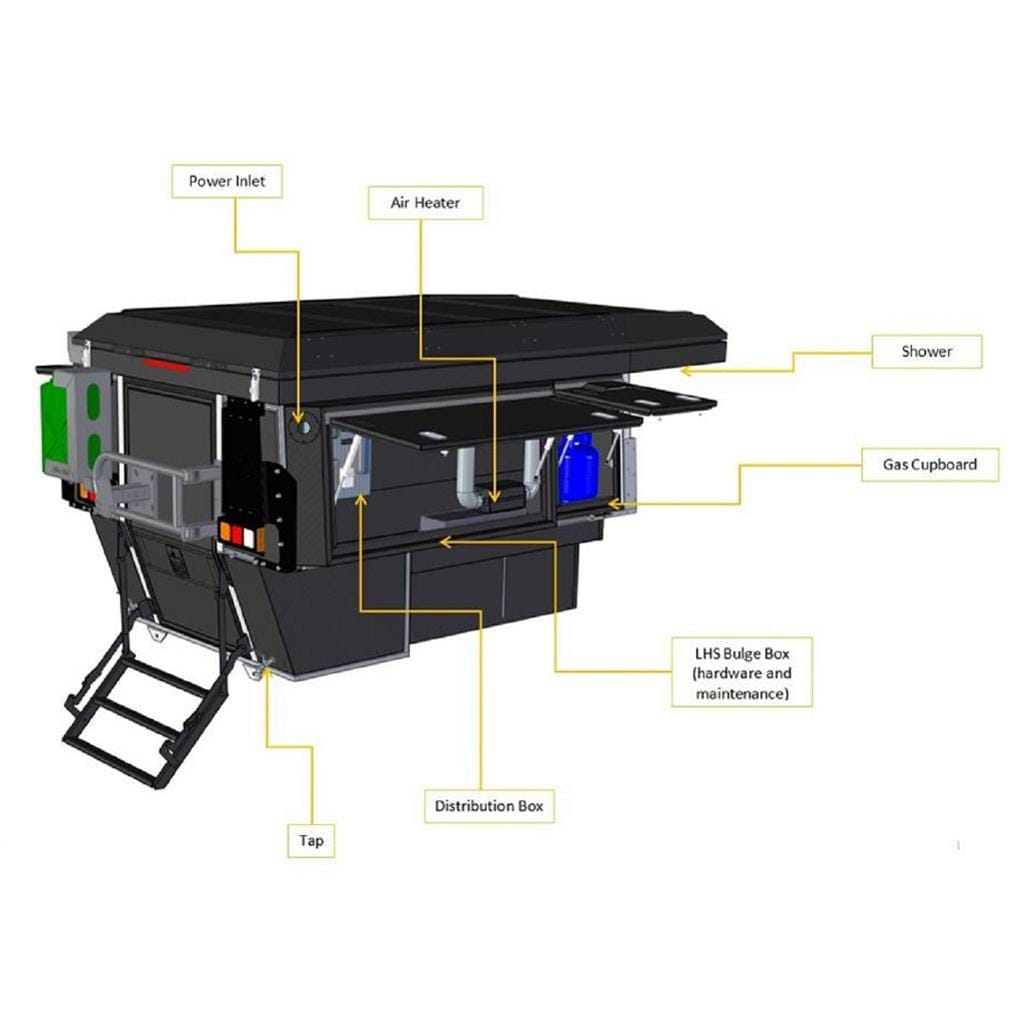 Alu-Cab Khaya Hardtop egység