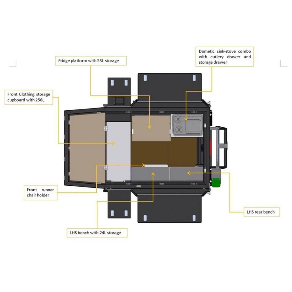 Alu-Cab Khaya Hardtop egység
