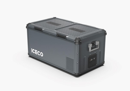ICECO VL75 Kompresszoros Hűtőláda 75L Kétzónás Szürke
