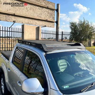 Hátsó terepjáró csomagtartó Toyota Hilux 2016 extra kabinos – overlanding rack